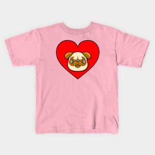 Pug Love 2 Kids T-Shirt